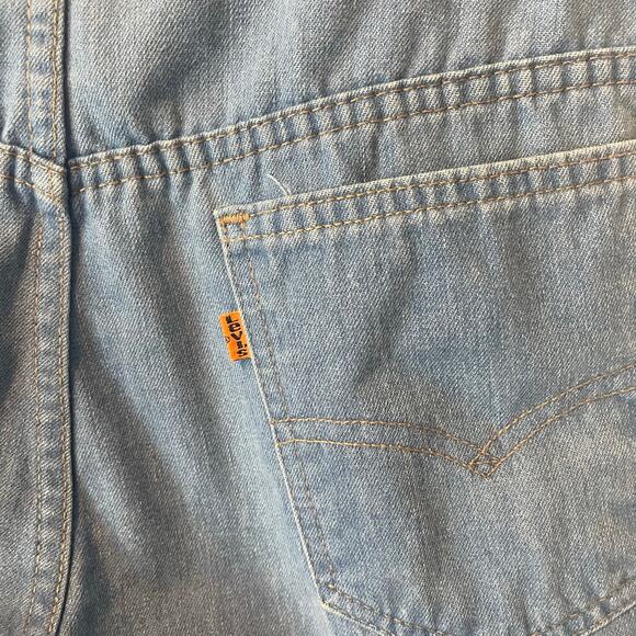 Mens Levis Vintage (70s)Jeans Classic Straight Leg"a skoosh more comfort" *FLAW* - Picture 7 of 7